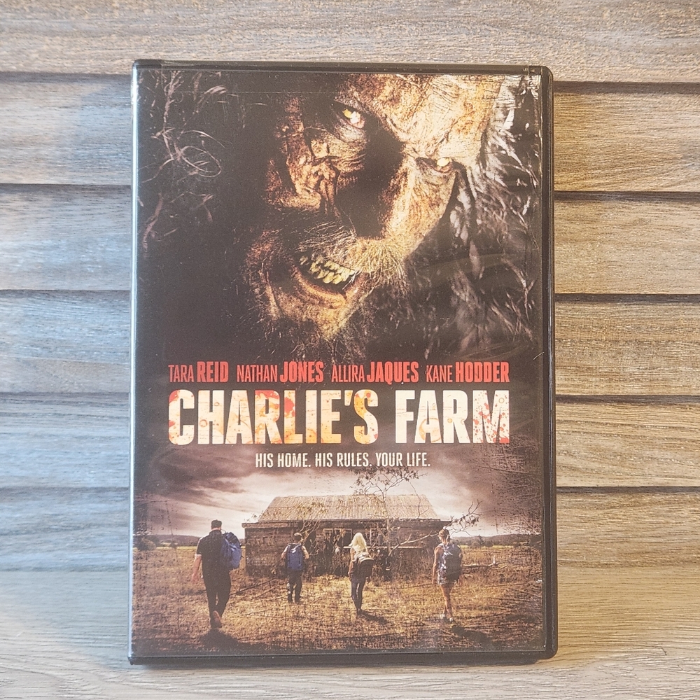 Charlies Farm DVD Horror Seeking Adventure Australian Outback Movie